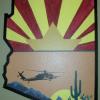 Wall Mural donated to the 305th RQS, Davis Monthan A.F.B., Tucson, AZ.