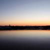 A photo of one th tranquil moments at the 2012 24 Hours in the Old Pueblo Race.  I used the hood of my truck as a tripod to produce this effect.